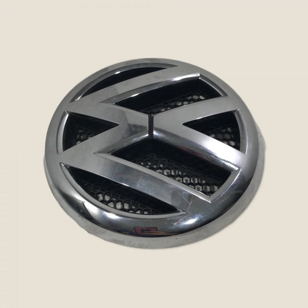 Emblema Volkswagen Capô Dianteiro Amarok 2015 (819) Prateado Emblema Volkswagen Capô Dianteiro Amarok 2015 (819) Prateado