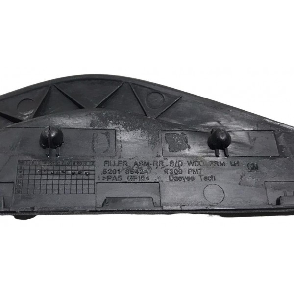 Moldura Da Porta Traseira Esquerda Gm Spin 13/2015 52018542 Moldura Da Porta Traseira Esquerda Gm Spin 13/2015 52018542