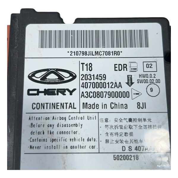 Kit Airbag Painel Chery Tiggo 8 2022 B Kit Airbag Painel Chery Tiggo 8 2022 B