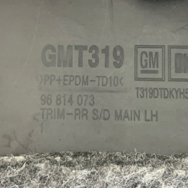 Forro Porta Traseira Esquerda Captiva 2011 Original