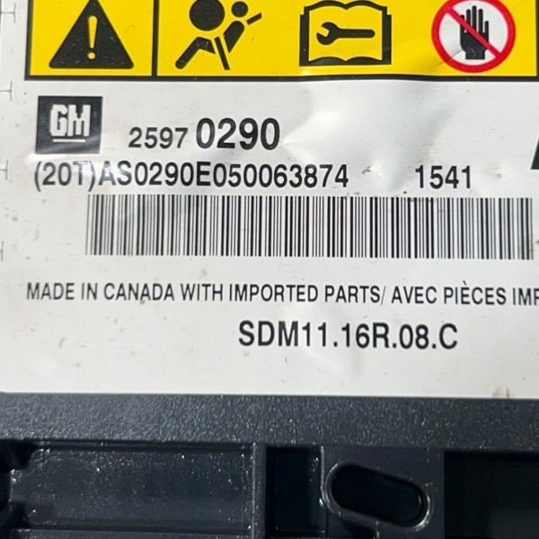 Kit Airbag Completo Captiva Sport 2.4 2011 Kit Airbag Completo Captiva Sport 2.4 2011