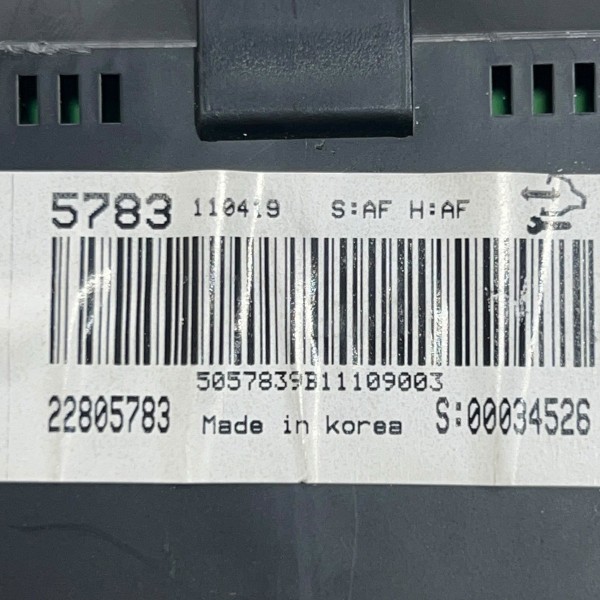 Painel Instrumentos Chevrolet Captiva Sport 2.4 2011 Painel Instrumentos Chevrolet Captiva Sport 2.4 2011