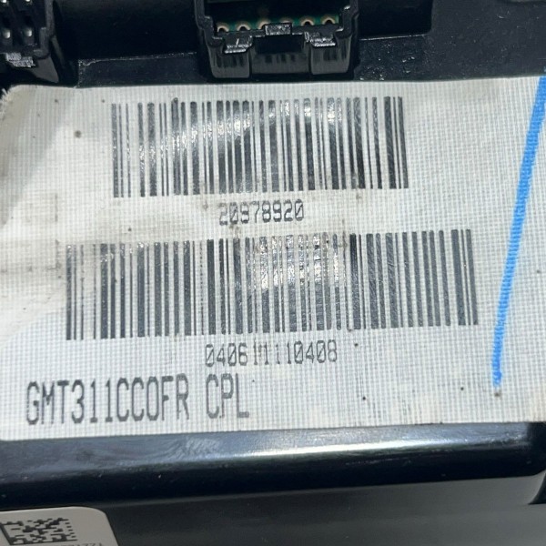 Comando Ar Condicionado Captiva Sport 2.4 2011 Comando Ar Condicionado Captiva Sport 2.4 2011