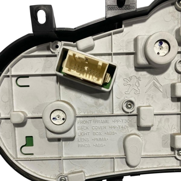 Painel De Instrumentos Peugeot 207 2011/2012 9666635880 Painel De Instrumentos Peugeot 207 2011/2012 9666635880