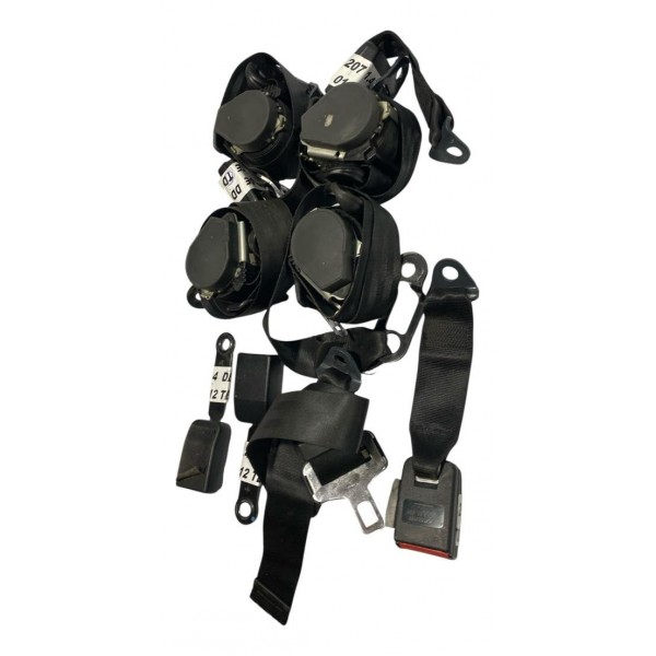 Jogo De Cinto De Segurança Dianteiros E Traseiro 207 2011 Jogo De Cinto De Segurança Dianteiros E Traseiro 207 2011