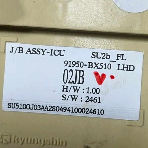 Módulo Caixa Fusível Creta Limited 1.0 Tgdi 2025 91950bx510