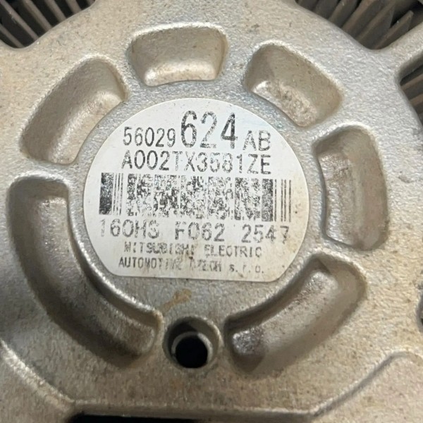 Alternador Jeep Compass 2.0 Flex 2018 56029624ab