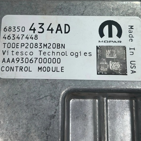 Kit Code Injeção Jeep Renegade 1.3 T270 2021/2026 37.000km