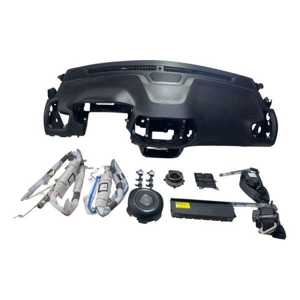 Kit Airbag Jeep Compass Sport 2018 Preto