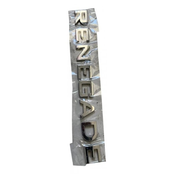Letras Renegade Original Cromado