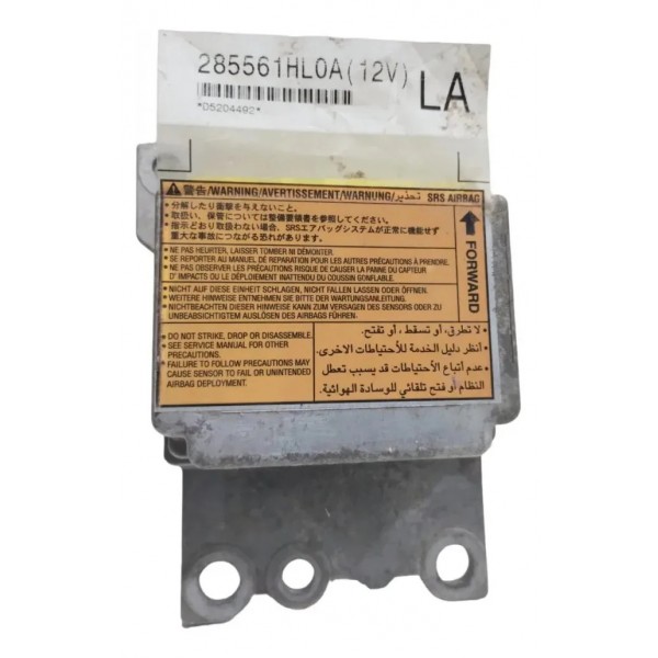 Módulo Airbag March 1.6 16v 2013 / 28556-1hl0a (acionado)