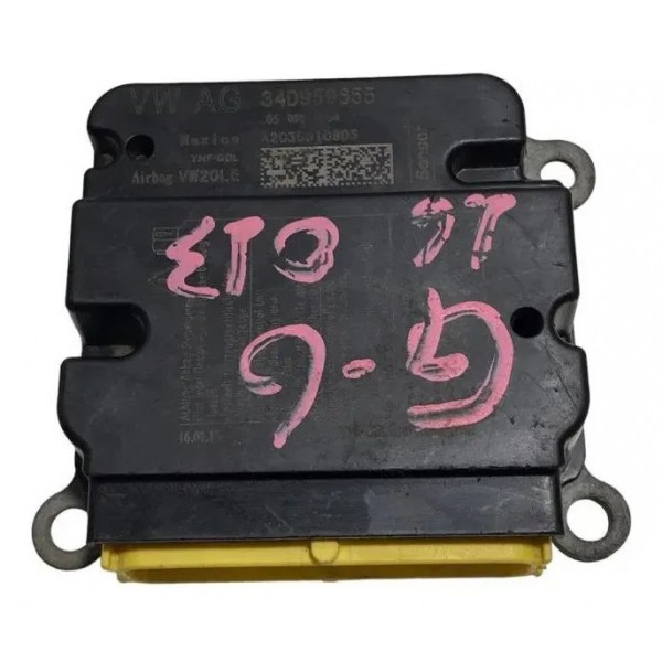 Modulo De Air Bag Vw Gol Voyage G5/g6/g7 2008/2013 34d959655