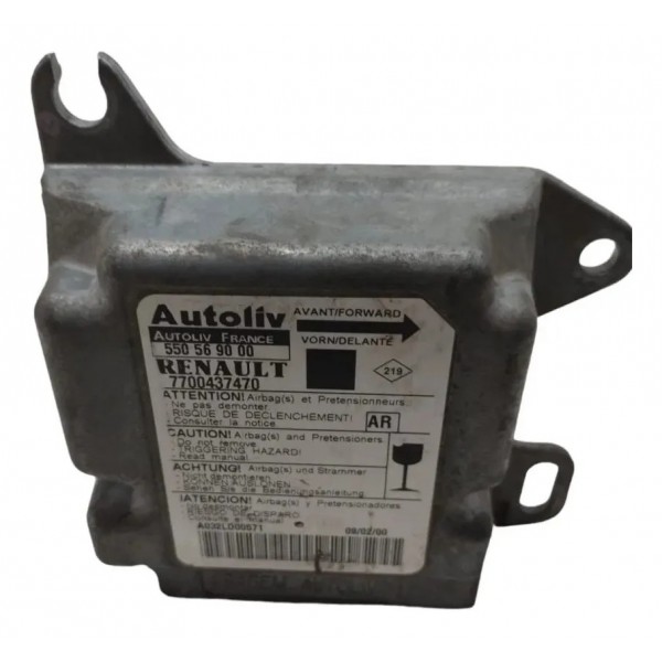 Modulo Airbag Original Renault Scenic 03 A 08 (acionado)