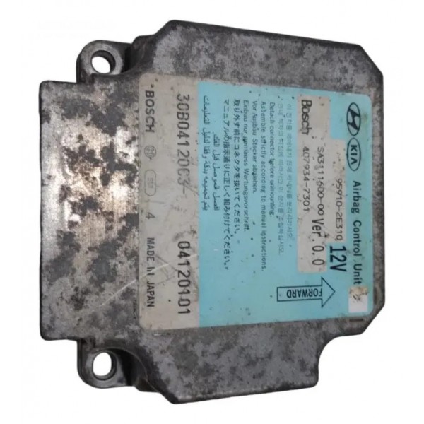 Módulo Airbag Hyundai Tucson 2008 959102e310 (acionado)