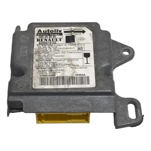 Módulo Central Renault Scenic 2004/2008 82004191152