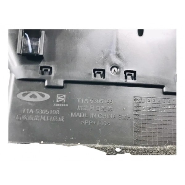 Difusor Ar Traseiro Central Chery Tiggo 1.6 2021/2022
