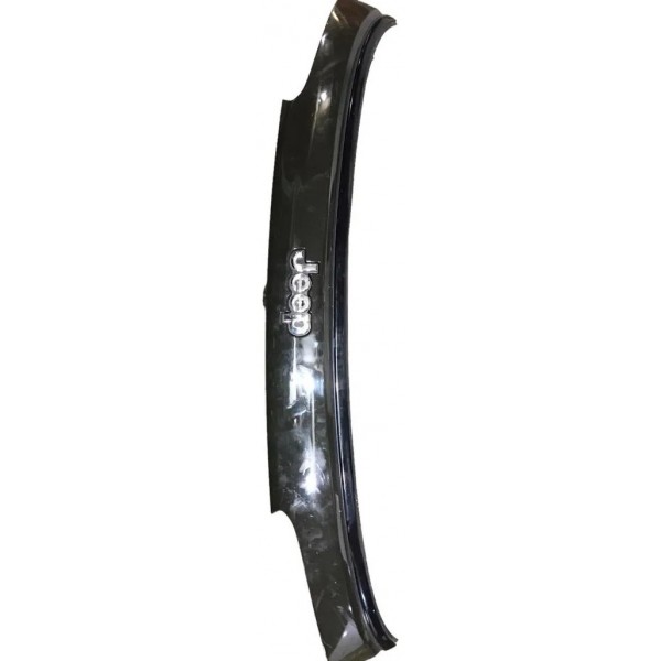 Moldura Tampa C/emblema Trasei Jeep Compass Flex 2.0 19/20